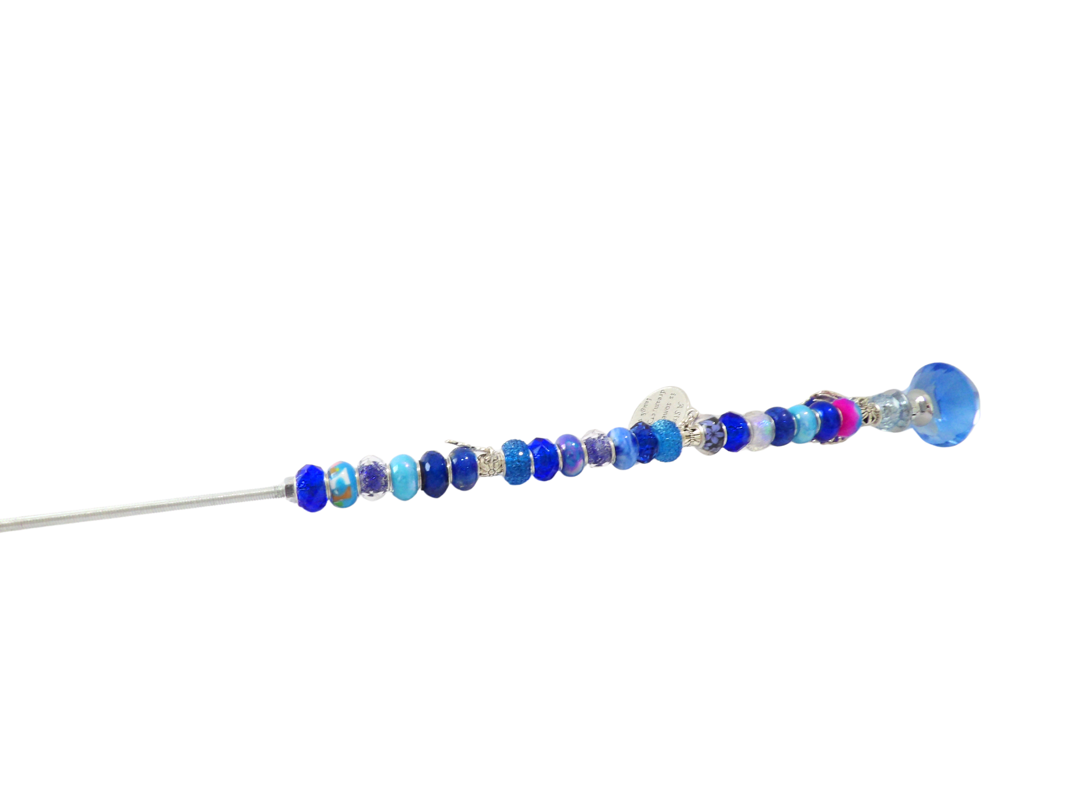 Beaded Fairy Garden Stake