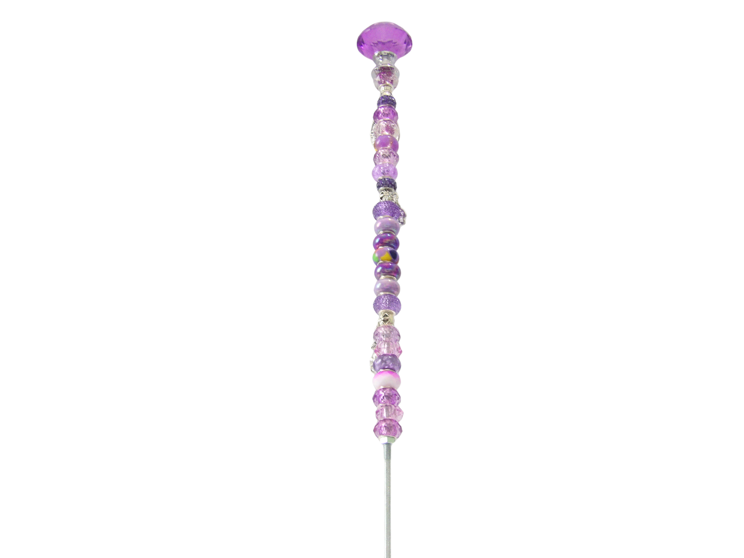 Beaded Fairy Garden Plant Stake