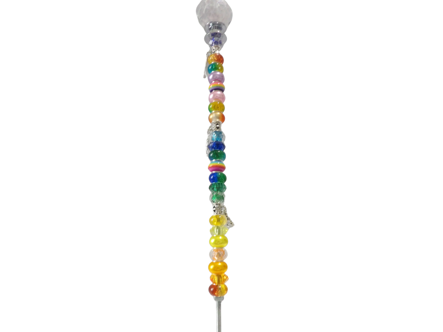 Beaded Fairy Garden Plant Stake
