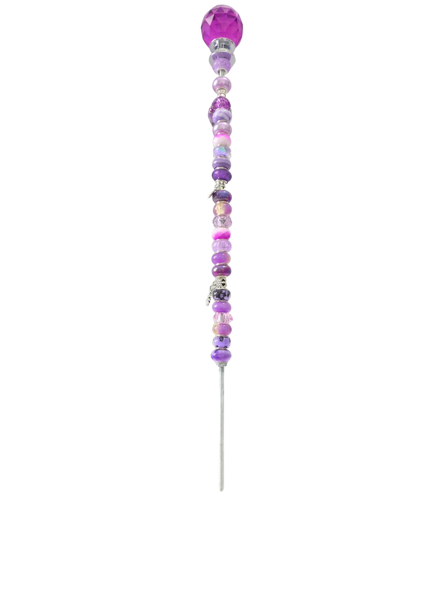 Beaded Fairy Garden Plant Stake