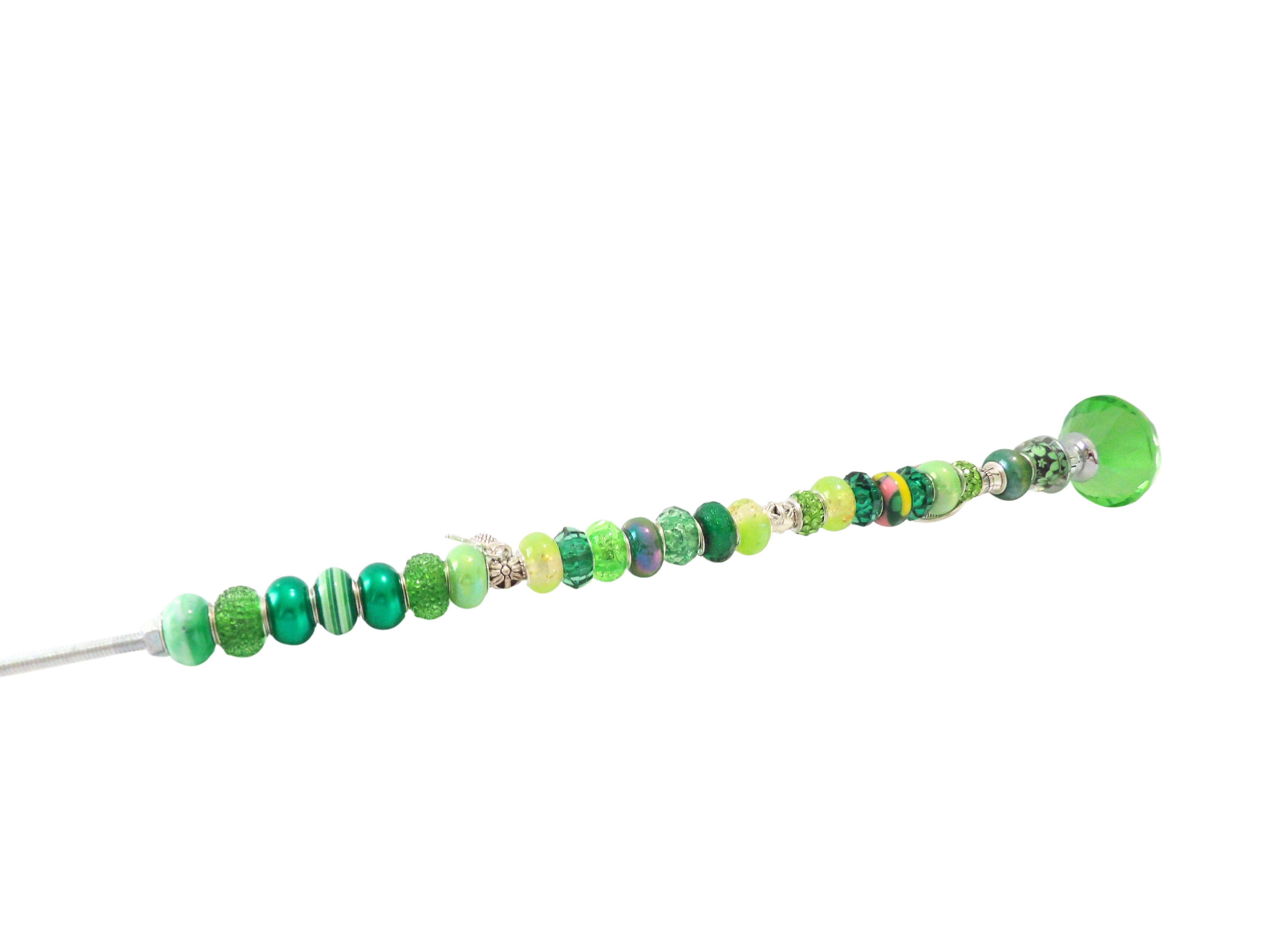 Beaded Fairy Garden Stake