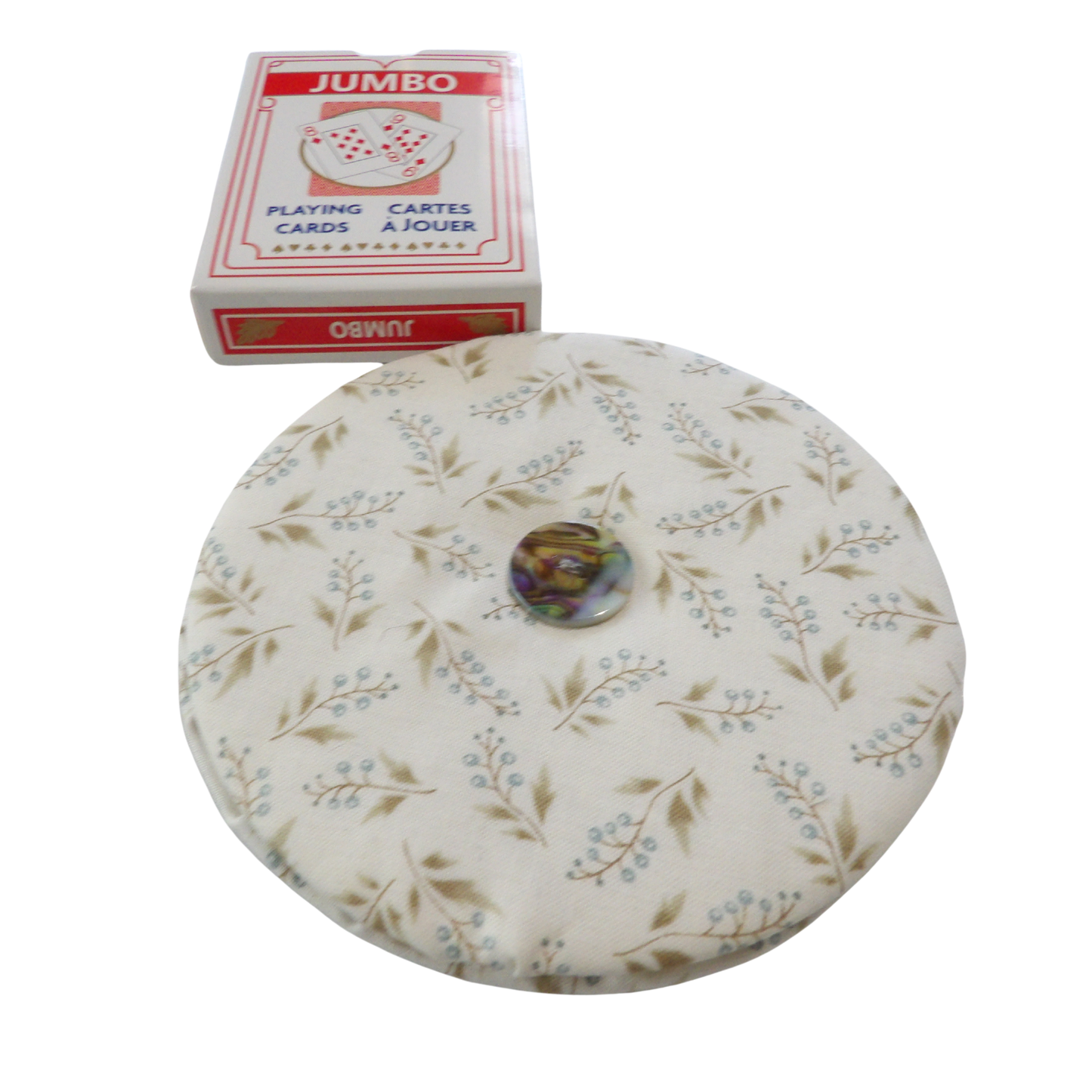 Handcrafted Cotton Playing Card Holder