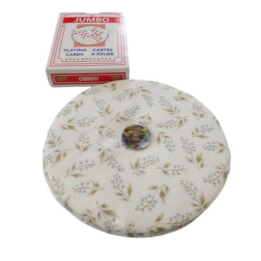 Handcrafted Cotton Playing Card Holder