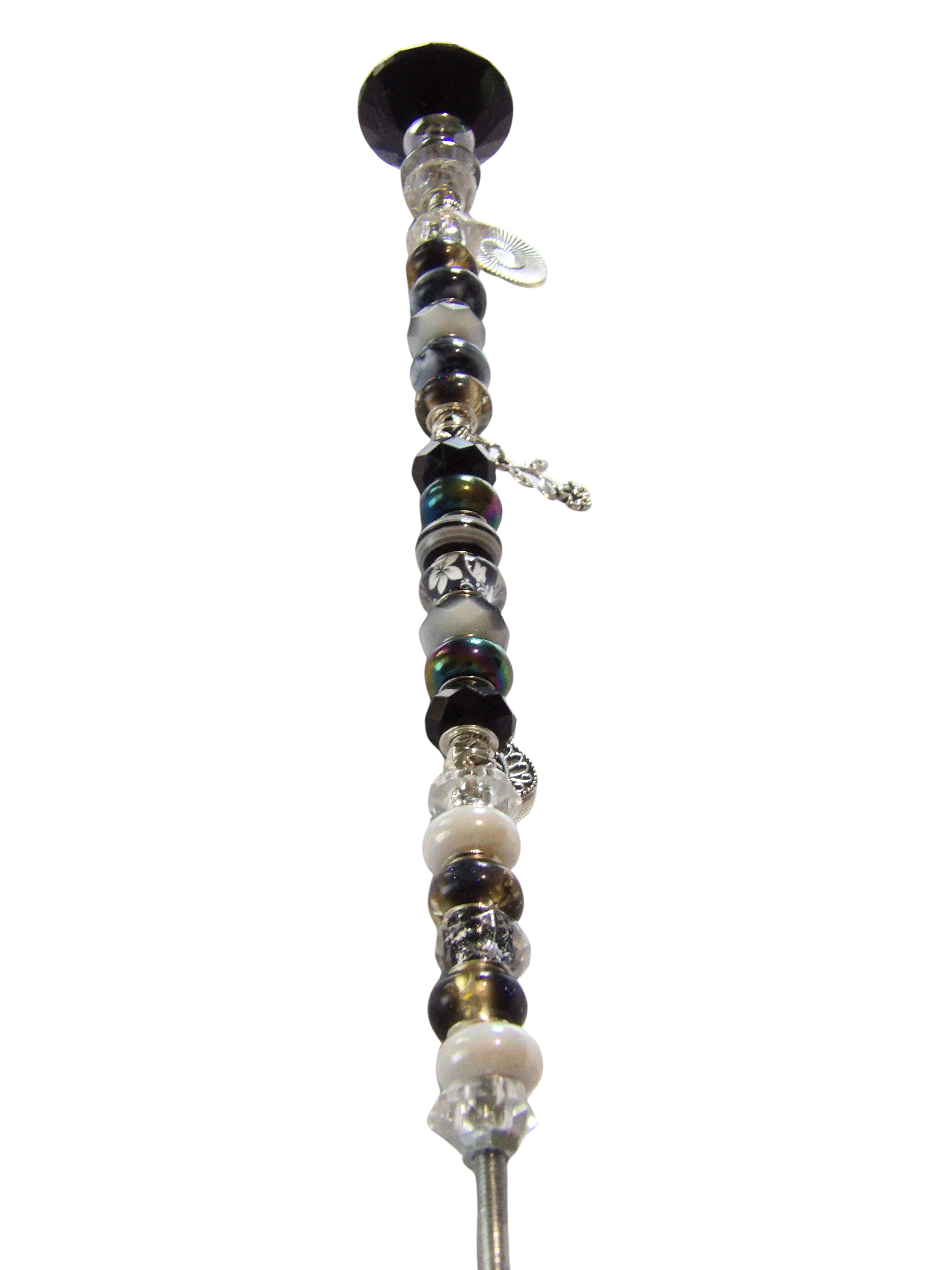 Beaded Fairy Garden Stake