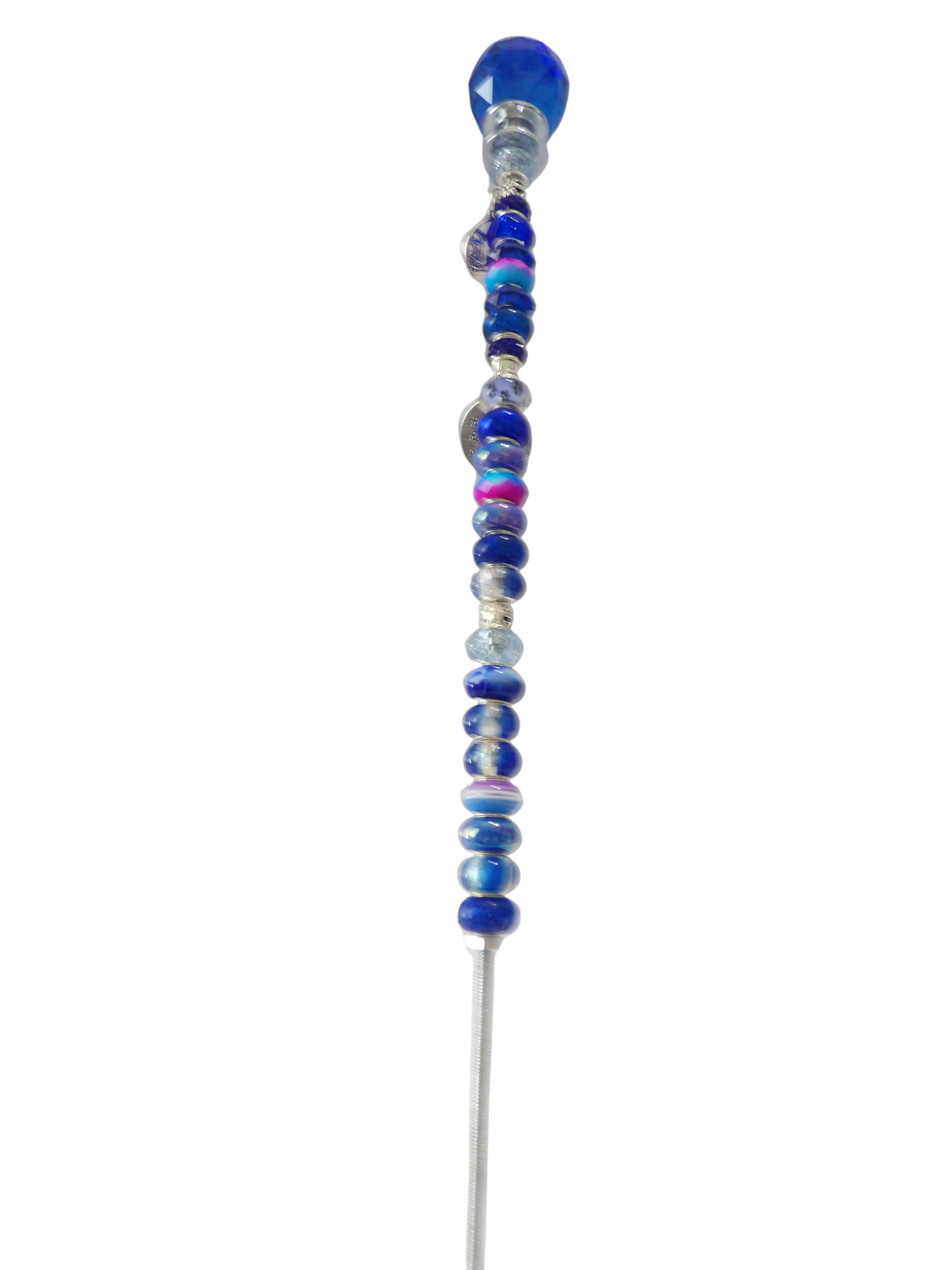 Beaded Fairy Garden Stake